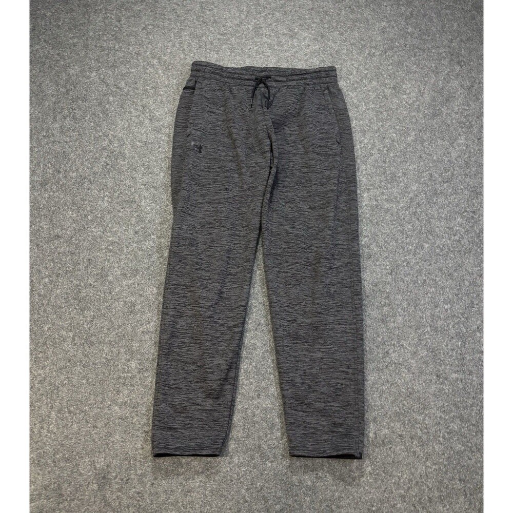 Under Armour Fleece Twist Sweat Pants Mens Large Gray Training